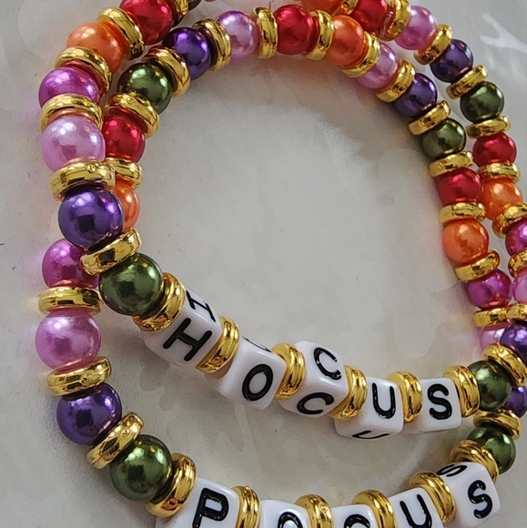 Hocus Pocus Beaded Stretch Bracelets - Picture 5 of 12
